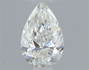 Picture of Natural Diamond 0.40 Carats, Pear with  Cut, I Color, VS1 Clarity and Certified by GIA