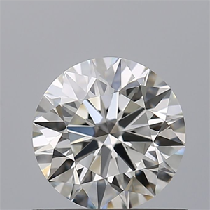 Picture of Natural Diamond 0.71 Carats, Round with Excellent Cut, F Color, VVS2 Clarity and Certified by IGI