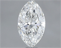 Diamante Natural 0.51 quilates, marqués , Color H, claridad IF y certificado GIA