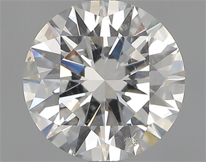 Picture of Natural Diamond 0.72 Carats, Round with Excellent Cut, H Color, SI2 Clarity and Certified by GIA