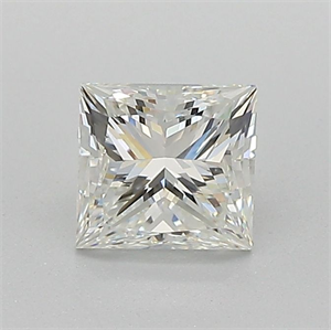 Picture of Natural Diamond 0.80 Carats, Princess with  Cut, I Color, VS1 Clarity and Certified by GIA