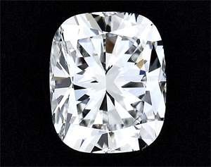 Foto Diamante Natural 1.01 quilates, Del cojín , Color E, claridad VS1 y certificado GIA de