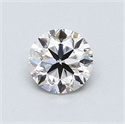 Natural Diamond 0.70 Carats, Round with Very Good Cut, I Color, VS1 Clarity and Certified by GIA