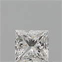 Diamante Natural 0.50 quilates, Princesa , Color F, claridad VS1 y certificado GIA