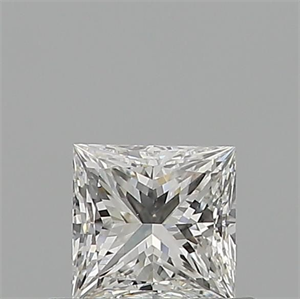 Foto Diamante Natural 0.50 quilates, Princesa , Color F, claridad VS1 y certificado GIA de