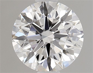 Picture of Lab Grown Diamond 1.02 Carats, Round with Ideal Cut, D Color, VS1 Clarity and Certified by IGI