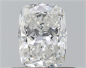 Natural Diamond 0.50 Carats, Cushion with  Cut, G Color, VVS2 Clarity and Certified by GIA
