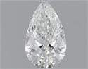 Diamante Natural 0.57 quilates, De pera , Color G, claridad VS2 y certificado IGI