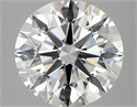 Lab Grown Diamond 3.06 Carats, Round with Excellent Cut, F Color, VVS2 Clarity and Certified by IGI