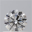 Diamante Natural 0.40 quilates, Redondo , Color H, claridad SI1 y certificado GIA