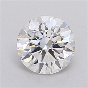 Picture of Lab Grown Diamond 1.06 Carats, Round with Ideal Cut, F Color, VS1 Clarity and Certified by IGI