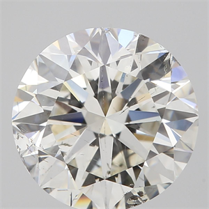 Foto Diamante Natural 1.91 quilates, Redondo , Color J, claridad SI2 y certificado GIA de