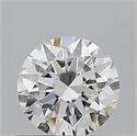 Diamante Natural 0.59 quilates, Redondo , Color D, claridad IF y certificado GIA