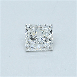 Foto Diamante Natural 0.27 quilates, Princesa , Color D, claridad VS2 y certificado GIA de