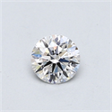 Diamante Natural 0.42 quilates, Redondo , Color G, claridad VVS1 y certificado GIA