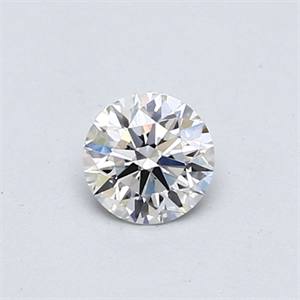 Foto Diamante Natural 0.42 quilates, Redondo , Color G, claridad VVS1 y certificado GIA de