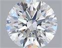 Lab Grown Diamond 1.07 Carats, Round with Excellent Cut, E Color, VS1 Clarity and Certified by IGI