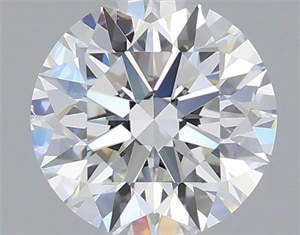 Picture of Lab Grown Diamond 1.07 Carats, Round with Excellent Cut, E Color, VS1 Clarity and Certified by IGI