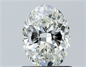 Diamante Natural 0.90 quilates, Ovalado , Color H, claridad VS1 y certificado IGI