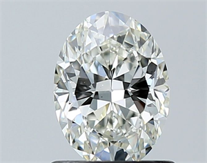 Foto Diamante Natural 0.90 quilates, Ovalado , Color H, claridad VS1 y certificado IGI de