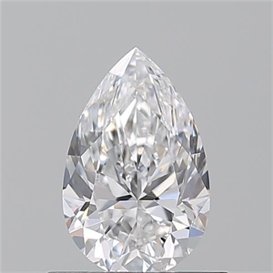 Picture of Natural Diamond 0.70 Carats, Pear with  Cut, D Color, VS1 Clarity and Certified by GIA