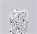 Natural Diamond 0.50 Carats, Radiant with  Cut, F Color, VS2 Clarity and Certified by GIA