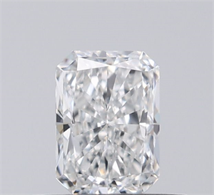 Picture of Natural Diamond 0.50 Carats, Radiant with  Cut, F Color, VS2 Clarity and Certified by GIA