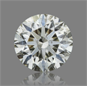 Diamante Natural 0.70 quilates, Redondo , Color K, claridad I1 y certificado GIA