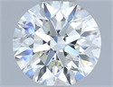 Natural Diamond 1.14 Carats, Round with Excellent Cut, J Color, VS2 Clarity and Certified by IGI