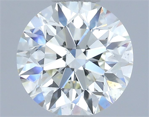 Picture of Natural Diamond 1.14 Carats, Round with Excellent Cut, J Color, VS2 Clarity and Certified by IGI