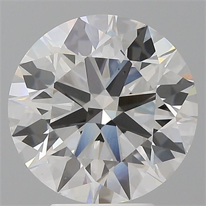 Picture of Lab Grown Diamond 4.59 Carats, Round with Ideal Cut, E Color, VS1 Clarity and Certified by IGI