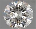 Diamante Natural 1.50 quilates, Redondo , Color H, claridad IF y certificado HRD