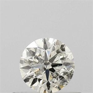 Picture of Natural Diamond 0.41 Carats, Round with Excellent Cut, I Color, I1 Clarity and Certified by IGI