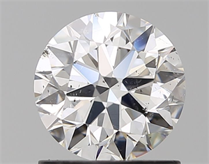 Picture of Natural Diamond 1.00 Carats, Round with Excellent Cut, G Color, SI2 Clarity and Certified by GIA