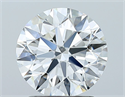 Diamante Natural 1.90 quilates, Redondo , Color F, claridad VS1 y certificado GIA