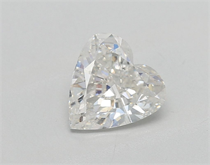 Picture of Natural Diamond 0.60 Carats, Heart with  Cut, I Color, I1 Clarity and Certified by GIA