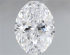 Picture of Natural Diamond 0.66 Carats, Oval with  Cut, D Color, VS2 Clarity and Certified by GIA