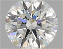 Diamante Natural 0.76 quilates, Redondo , Color H, claridad VVS1 y certificado GIA