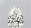 Natural Diamond 1.00 Carats, Pear with  Cut, J Color, VS1 Clarity and Certified by GIA