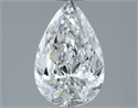 Diamante Natural 1.71 quilates, De pera , Color G, claridad VS2 y certificado GIA