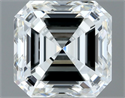 Natural Diamond 1.00 Carats, Asscher with  Cut, G Color, VVS1 Clarity and Certified by IGI