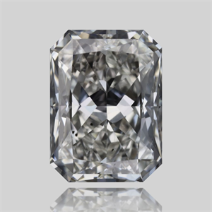 Picture of Natural Diamond 0.56 Carats, Radiant with  Cut, I Color, SI1 Clarity and Certified by GIA
