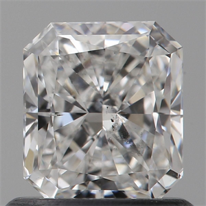 Picture of Natural Diamond 0.81 Carats, Radiant with  Cut, F Color, SI1 Clarity and Certified by GIA