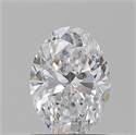 Natural Diamond 1.01 Carats, Oval with  Cut, D Color, VS1 Clarity and Certified by GIA