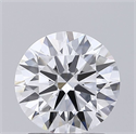 Del inventario de diamantes de laboratorio, 1.51 quilates, Redondo , Color D, claridad VVS2 y certificado IGI