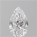 Natural Diamond 5.01 Carats, Pear with  Cut, D Color, VS1 Clarity and Certified by GIA