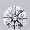 Lab Grown Diamond 3.46 Carats, Round with Ideal Cut, F Color, VS1 Clarity and Certified by IGI
