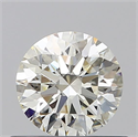 Diamante Natural 0.56 quilates, Redondo , Color L, claridad VVS1 y certificado GIA