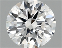 Lab Grown Diamond 1.56 Carats, Round with Ideal Cut, F Color, VS1 Clarity and Certified by IGI