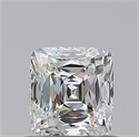 Natural Diamond 0.61 Carats, Cushion with  Cut, F Color, VS2 Clarity and Certified by GIA